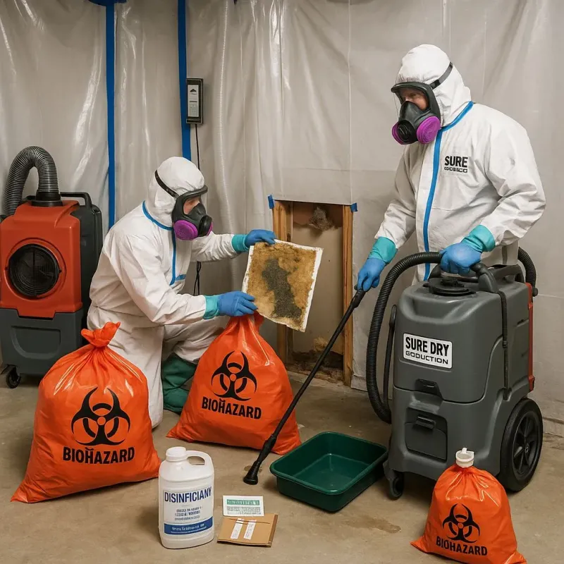 Contaminated Water Handling Protocols process in Peapack, NJ