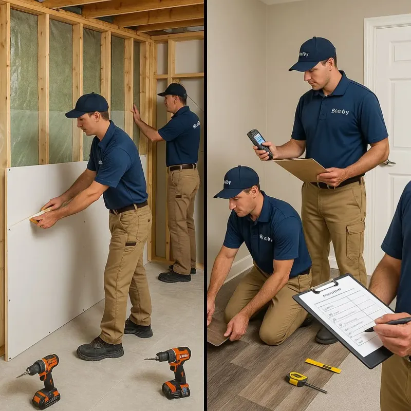 Repairs and Reconstruction process in Peapack, NJ