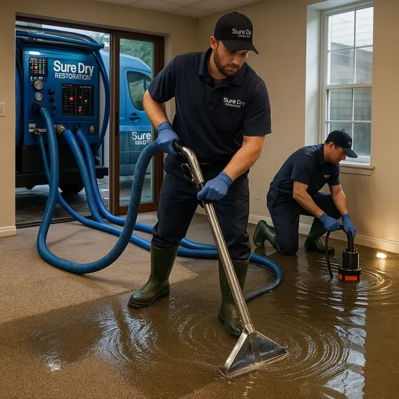 Water Extraction and Removal process in Peapack, NJ